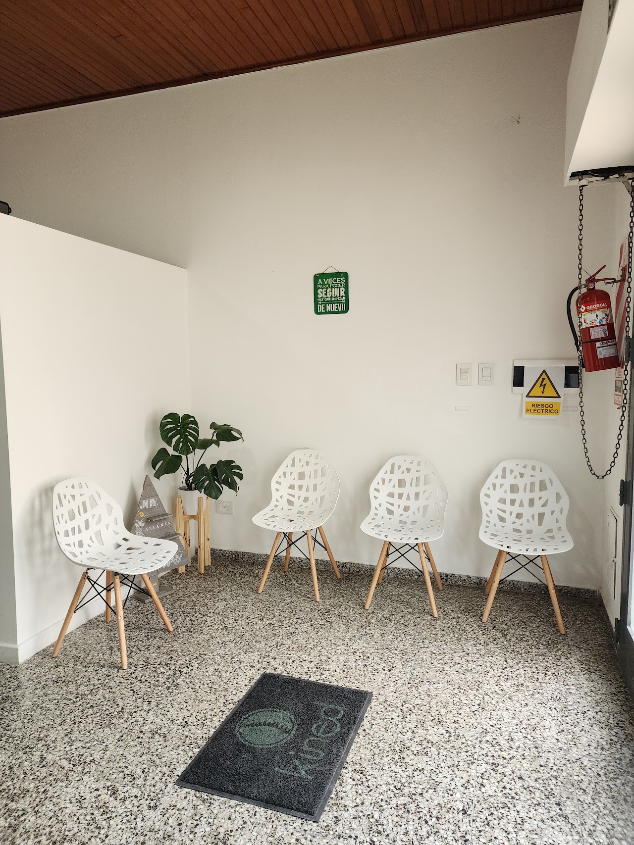 Sala de espera de Kined Kinesiología